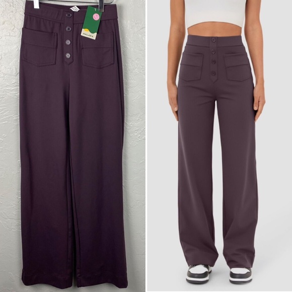 HALARA Pants - Halara High Waisted Button Multiple Pockets Straight Leg Casual Pants